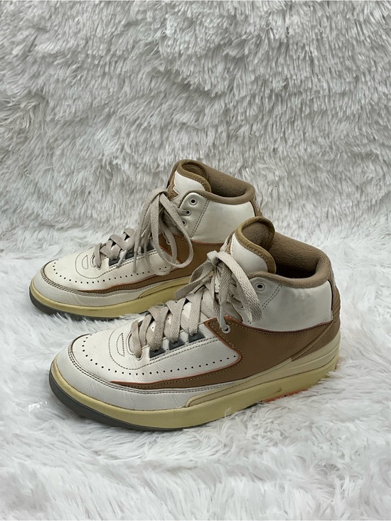Jordan Shoes - Nike Air Jordan 2 Retro Size 7.5 Sail Hemp Certificate of Authenticity